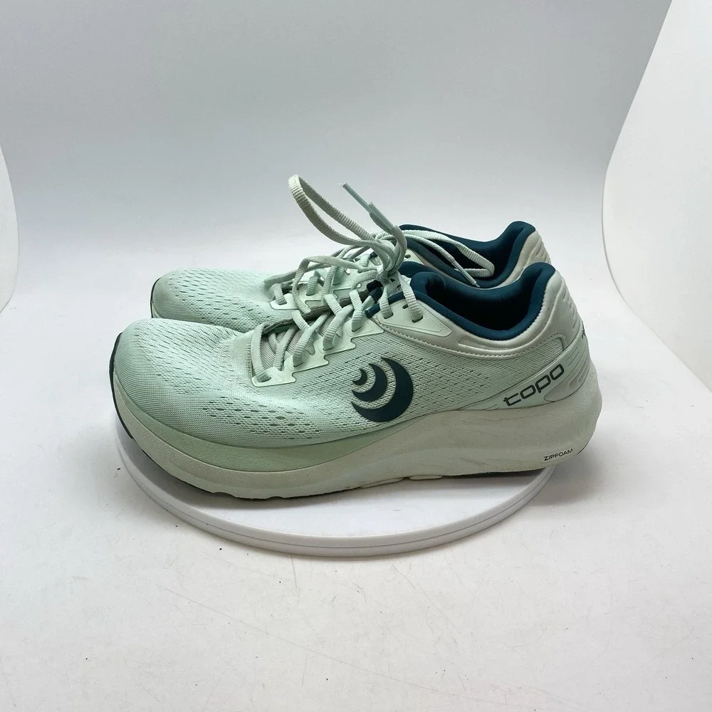 Topo Athletic Sneakers Womens 10.5 Phantom 3 Mint Running Athletic Gym Shoes